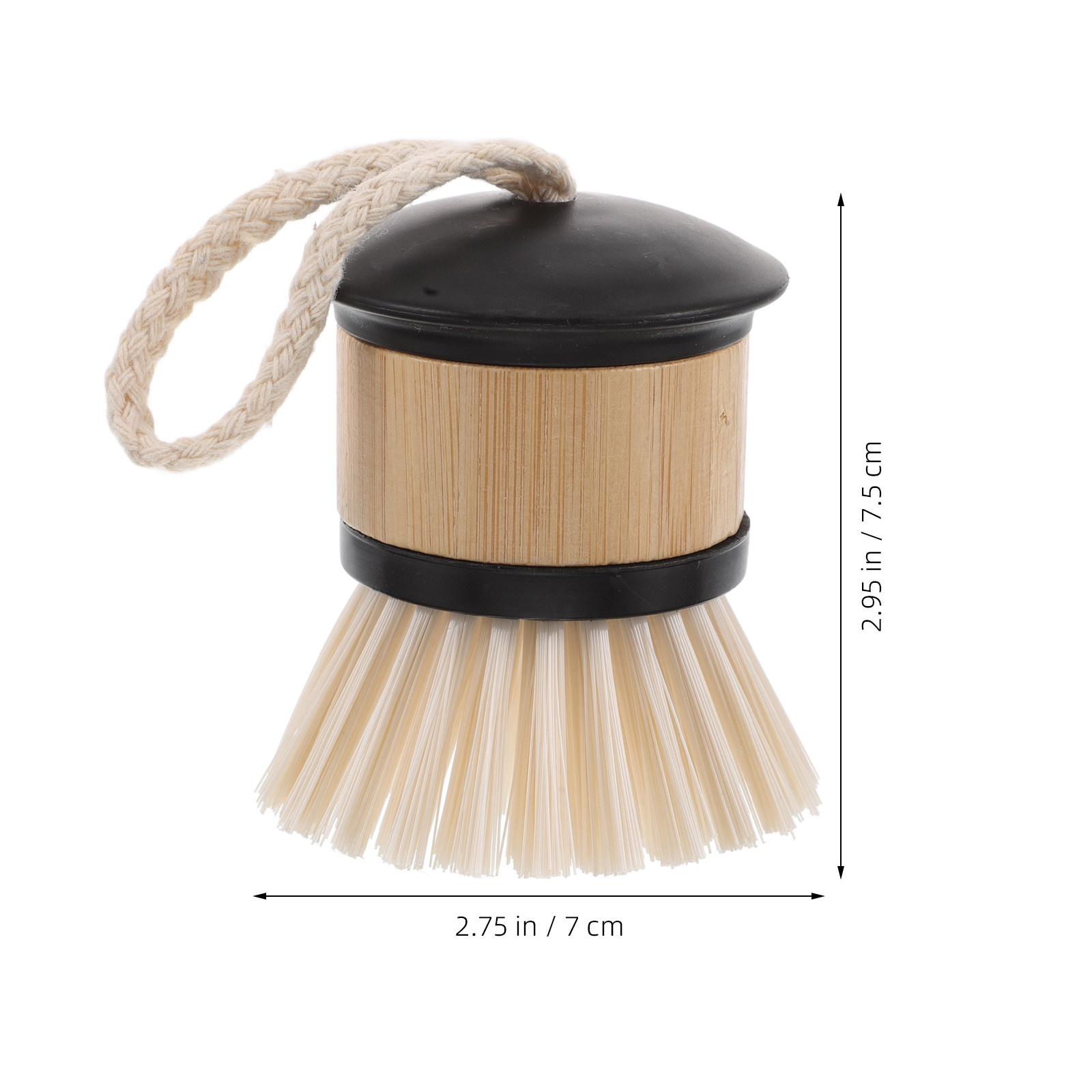 Eco Bamboo Dish Scrub Brush St - Dish Brush Bamboo ulasan dan harga