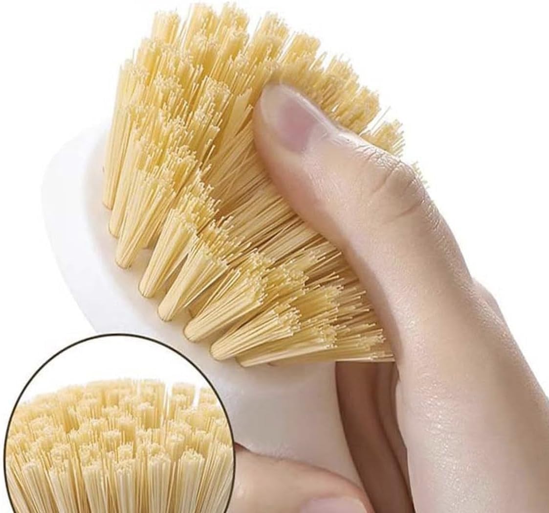 6Pcs Bamboo Dish Brush & Spong - Dish Brush Bamboo ulasan dan harga