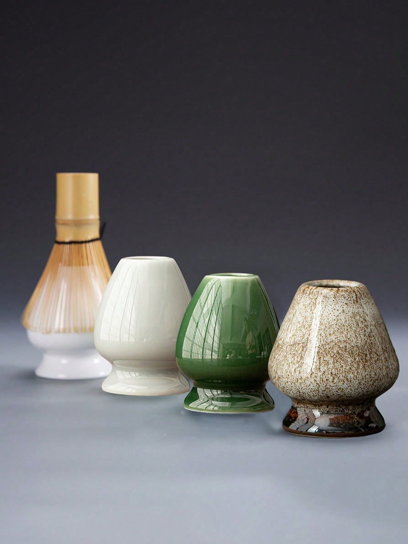 1PCS Ceramic Matcha Green Tea  - Dish Brush Bamboo ulasan dan harga