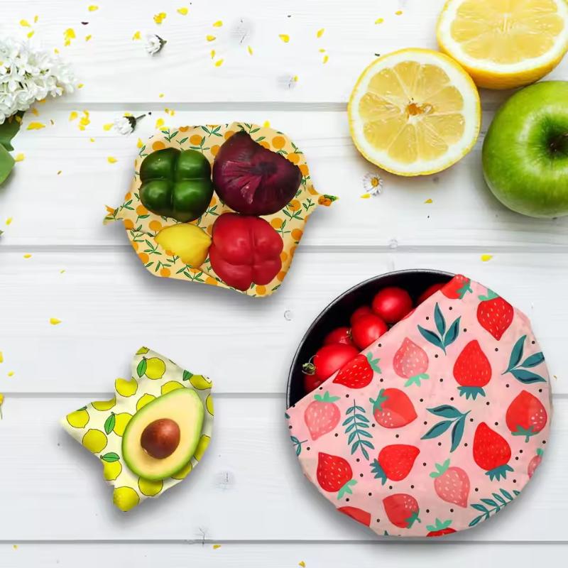 Beeswax Food Wrap Eco Friendly - Beeswax Food Cover ulasan dan harga