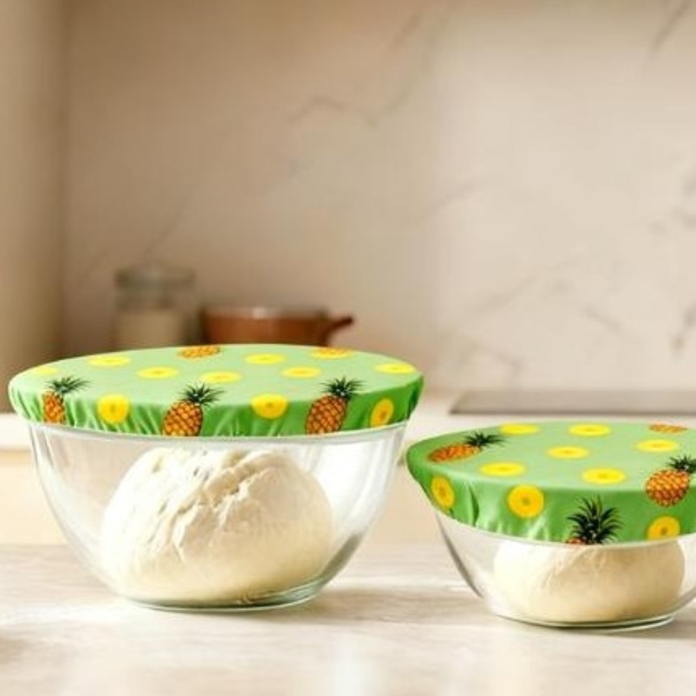 Anti Dust Beeswax Cloth Bowl C - Beeswax Food Cover ulasan dan harga