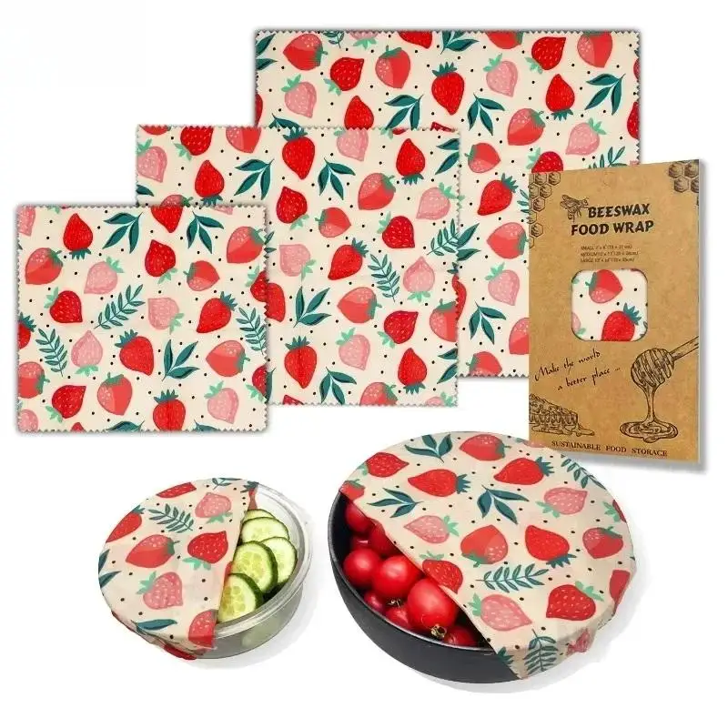 Eco-Friendly Beeswax Wrap Subs - Beeswax Food Cover ulasan dan harga