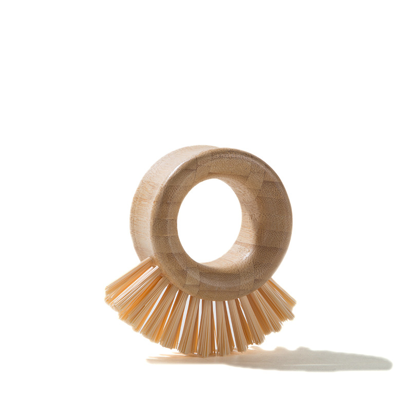 Bamboo Dish Scrub Brushes Wood - Dish Brush Bamboo ulasan dan harga