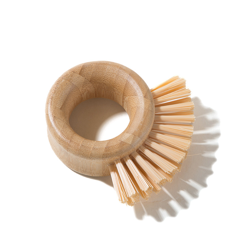 Bamboo Dish Scrub Brushes Wood - Dish Brush Bamboo ulasan dan harga
