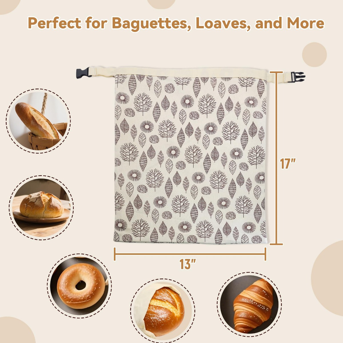 Reusable Beeswax Bread Bags fo - Beeswax Food Cover ulasan dan harga