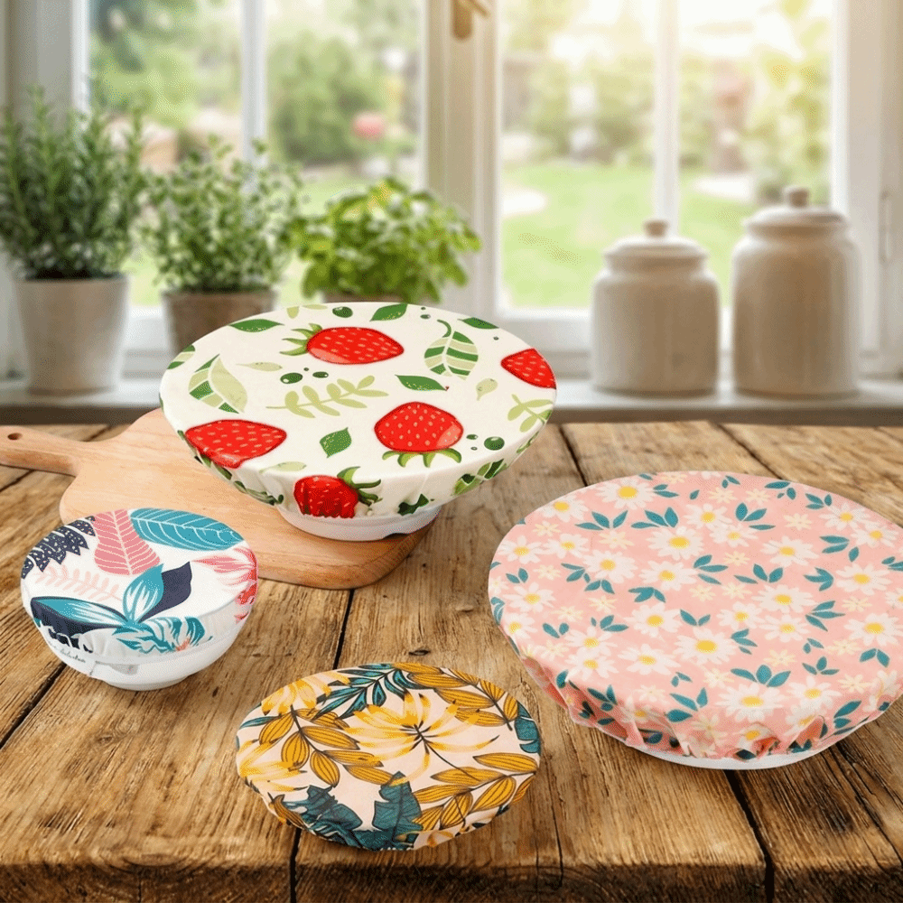 Anti Dust Beeswax Cloth Bowl C - Beeswax Food Cover ulasan dan harga