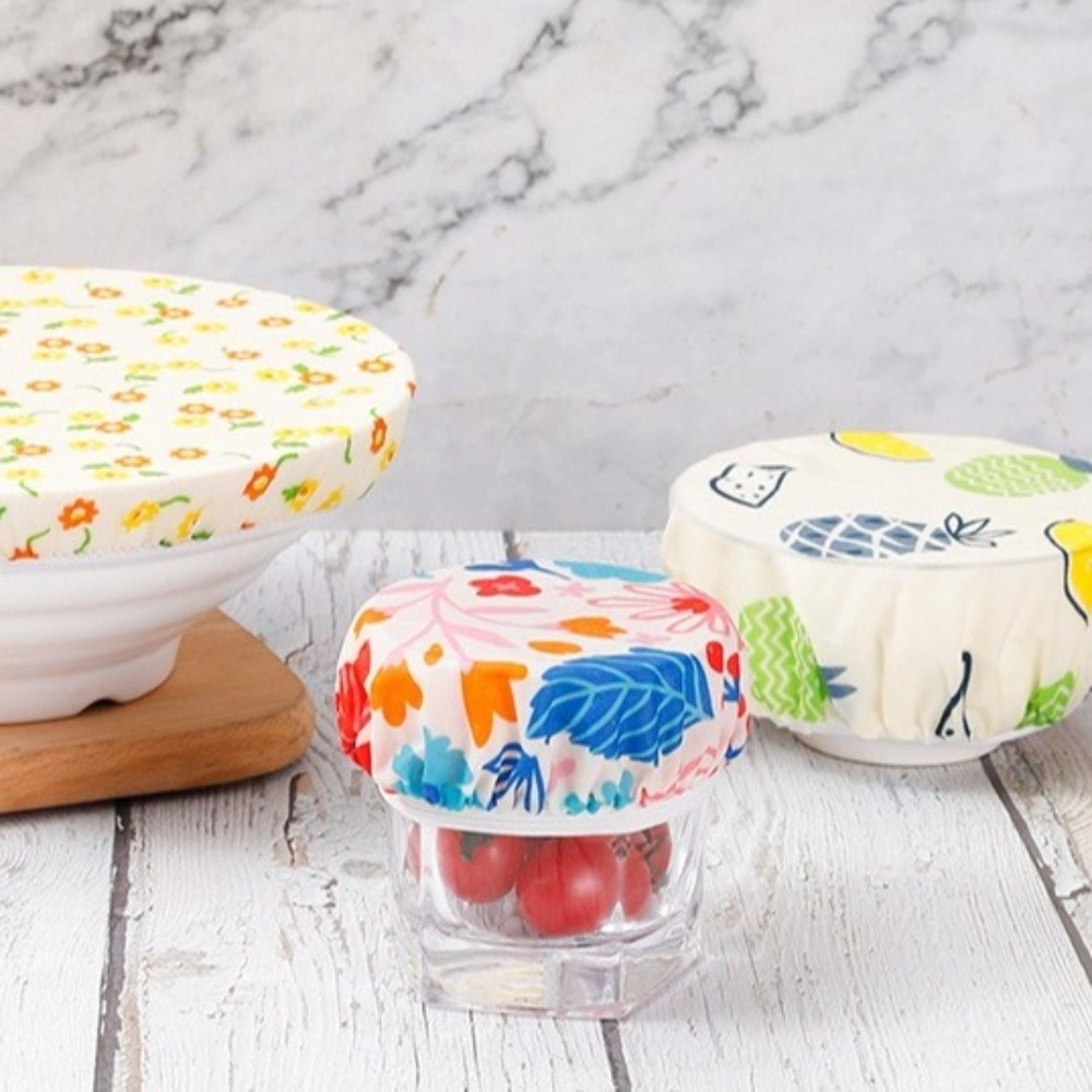 Anti Dust Beeswax Cloth Bowl C - Beeswax Food Cover ulasan dan harga