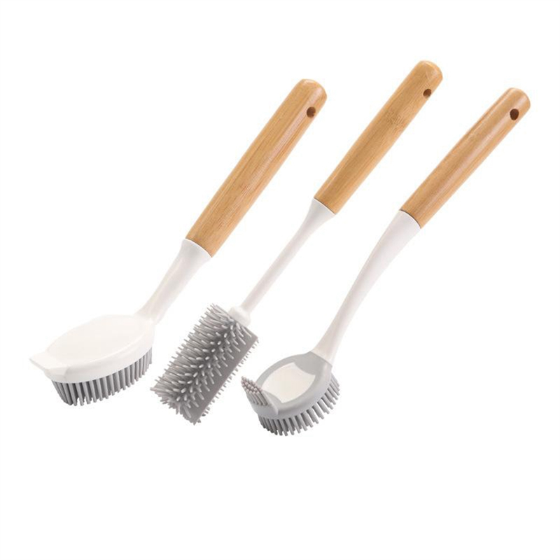 【Must-Haves】Non Stick Dish Pan - Dish Brush Bamboo ulasan dan harga