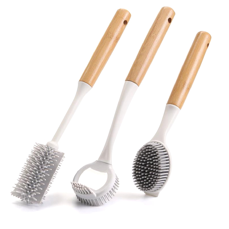 【Must-Haves】Non Stick Dish Pan - Dish Brush Bamboo ulasan dan harga