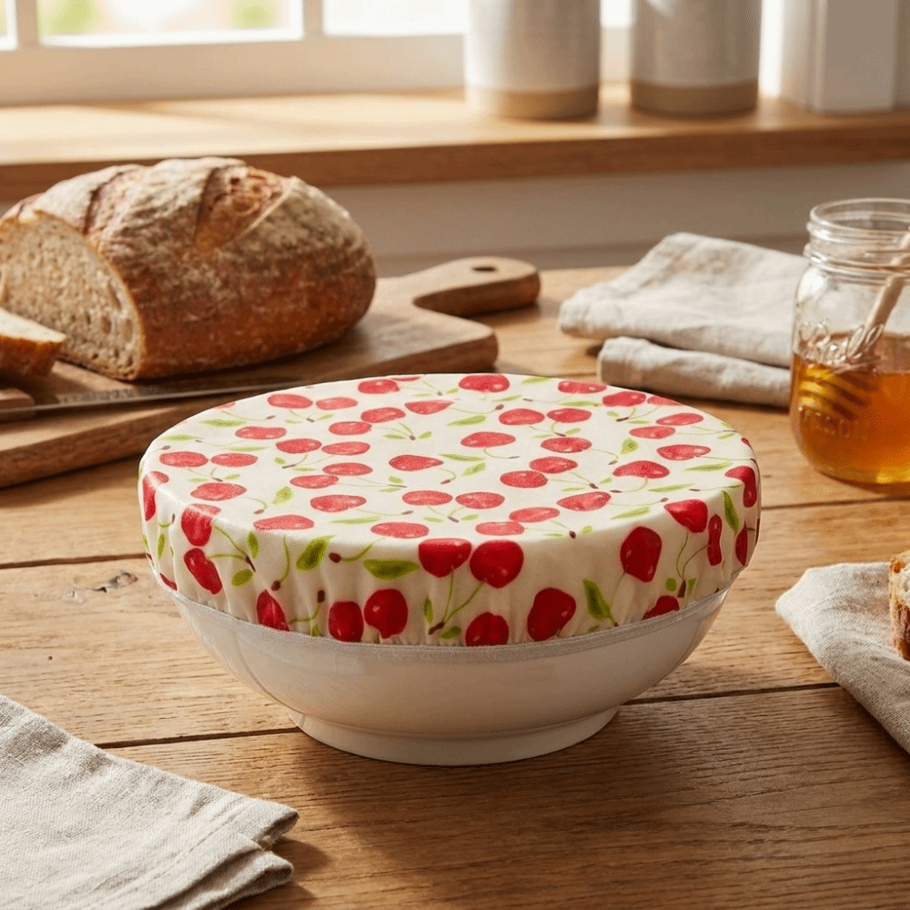 Anti Dust Beeswax Cloth Bowl C - Beeswax Food Cover ulasan dan harga