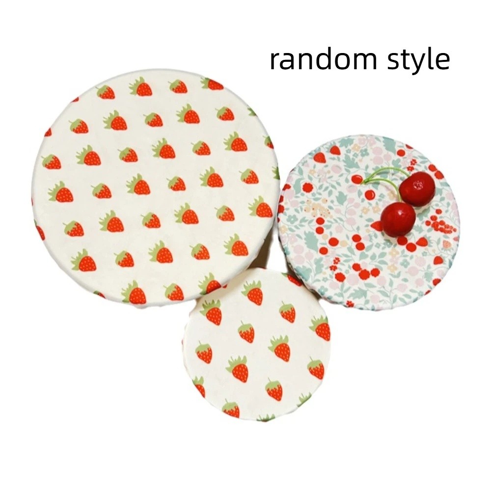Anti Dust Beeswax Cloth Bowl C - Beeswax Food Cover ulasan dan harga