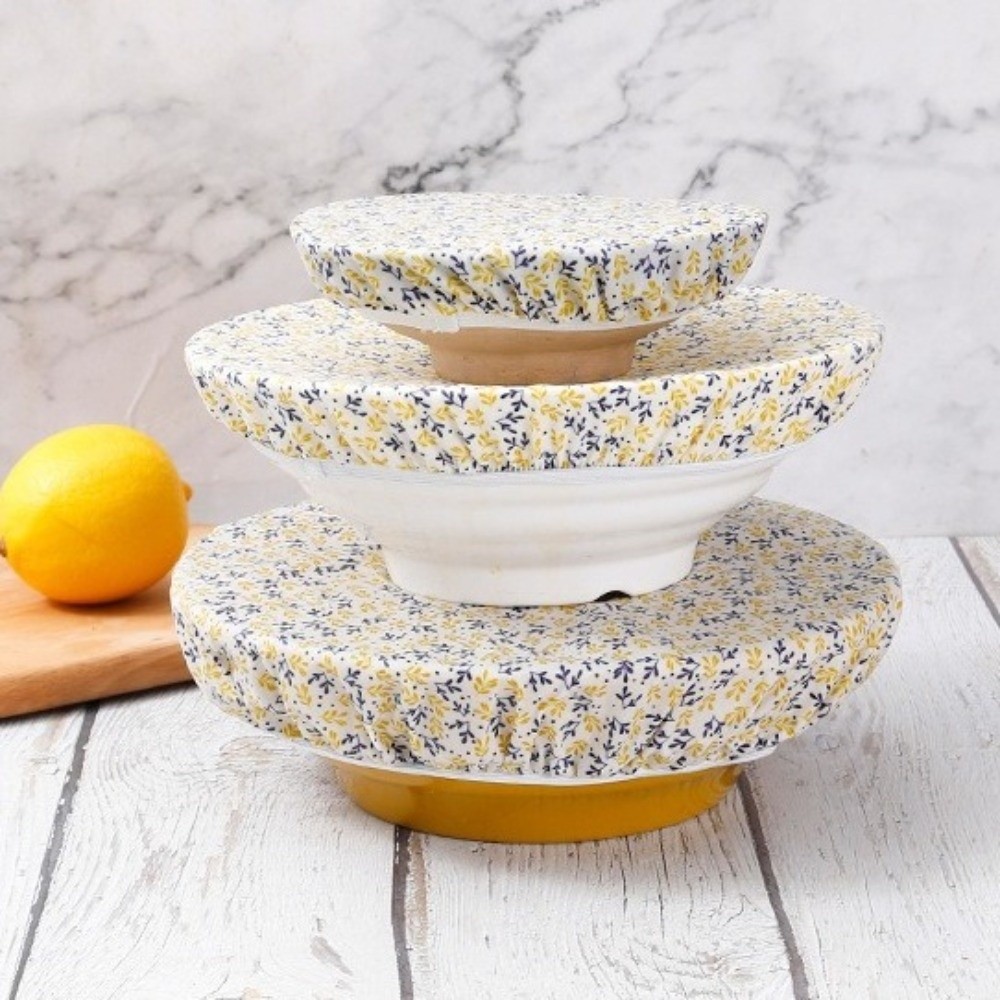 Anti Dust Beeswax Cloth Bowl C - Beeswax Food Cover ulasan dan harga