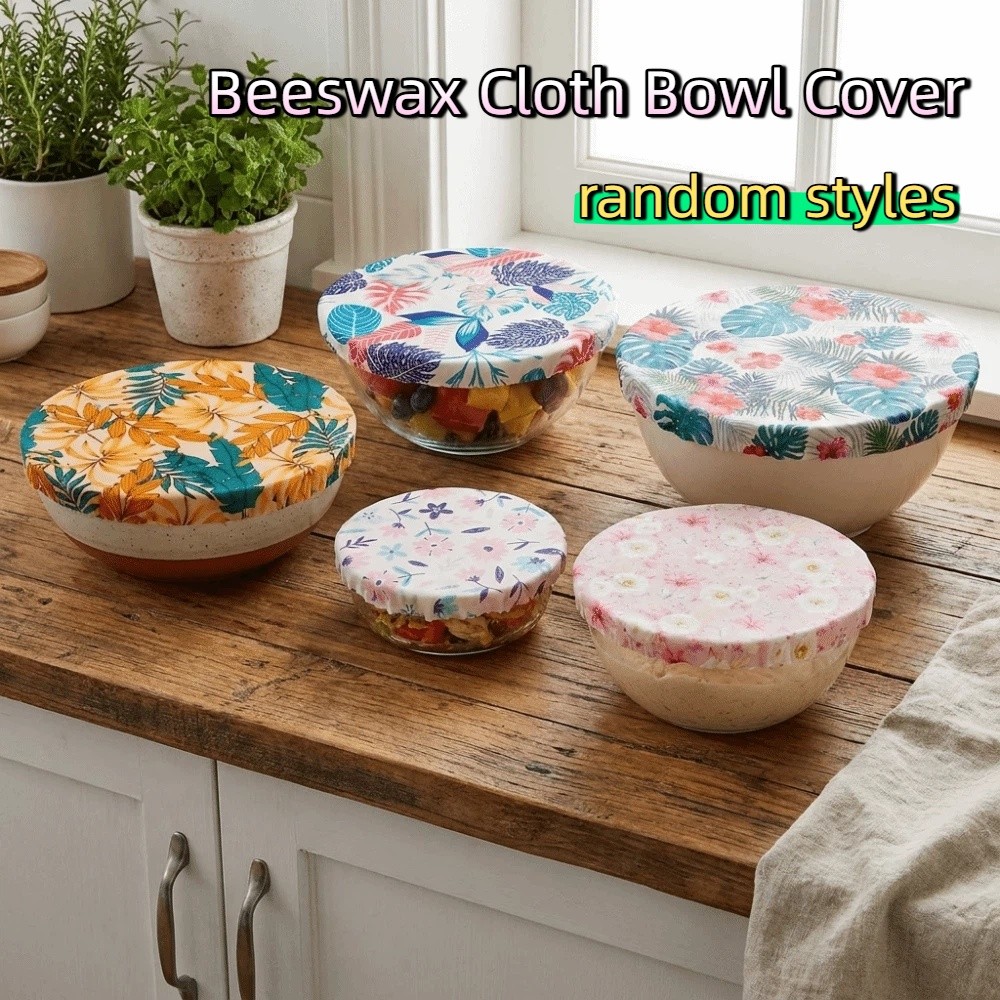 Anti Dust Beeswax Cloth Bowl C - Beeswax Food Cover ulasan dan harga