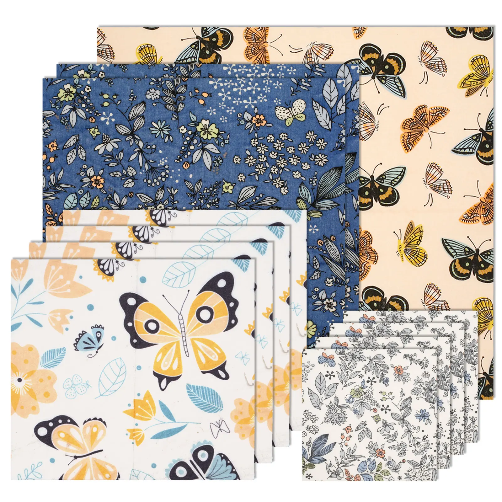 11 Pcs Beeswax Food Wrap Set R - Beeswax Food Cover ulasan dan harga