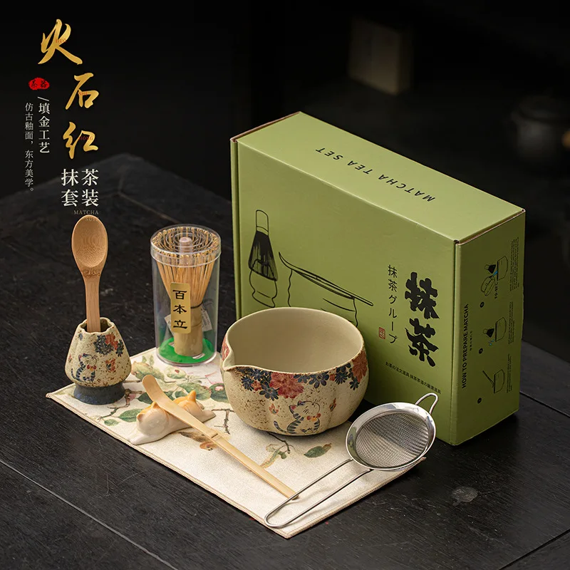 2-8PCS Japanese Flint red Matc - Dish Brush Bamboo ulasan dan harga